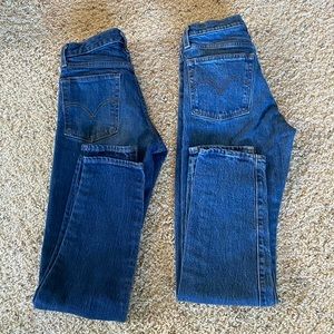 LEVI’S Wedgie Fit set of TWO